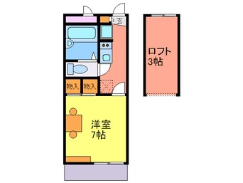 間取図 メゾンセイワ石橋