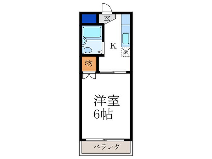 間取り図 サンハイツシミズ