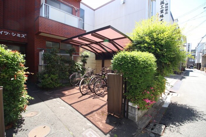 駐輪場 サンハイツシミズ