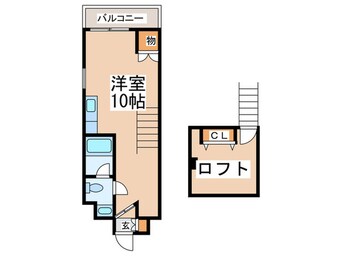 間取図 ラ・コ－トはびきの