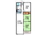カストルム洛北 3LDKの間取り