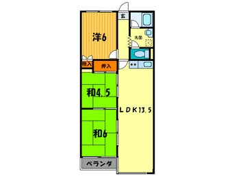 間取図 カストルム洛北