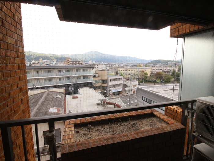 室内からの展望 カストルム洛北