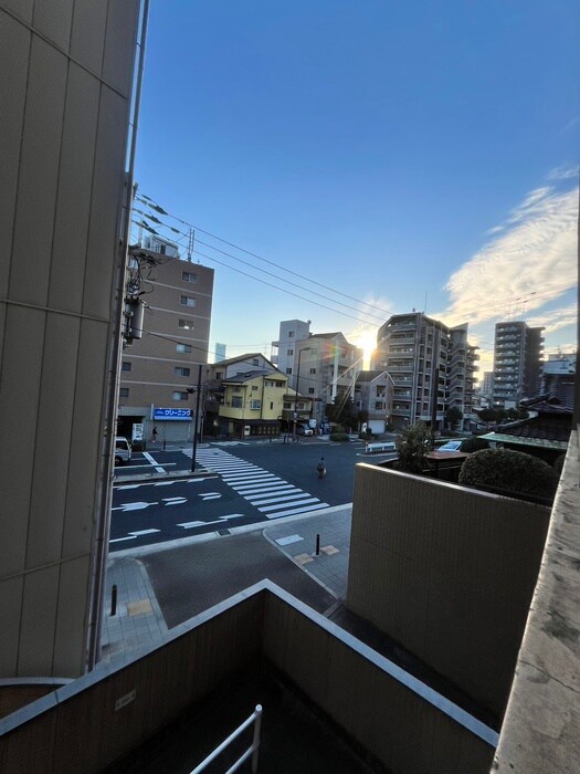 室内からの展望 天王寺パンション1番館