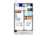 リーガル京都堀川中立売（602) 1LDKの間取り