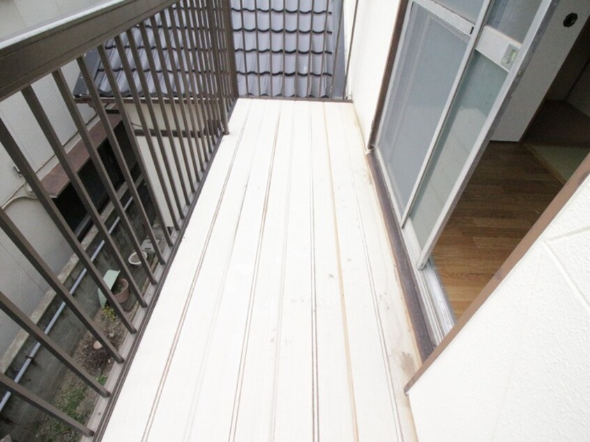 ベランダ・バルコニー 霞ケ丘貸家