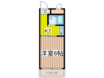 間取図 トゥリオーニ鶴橋