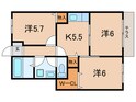 グリーンハイツ稲美野Ⅰの間取図