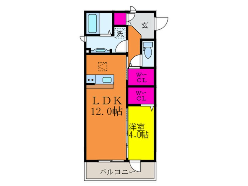 間取図 ペリドット