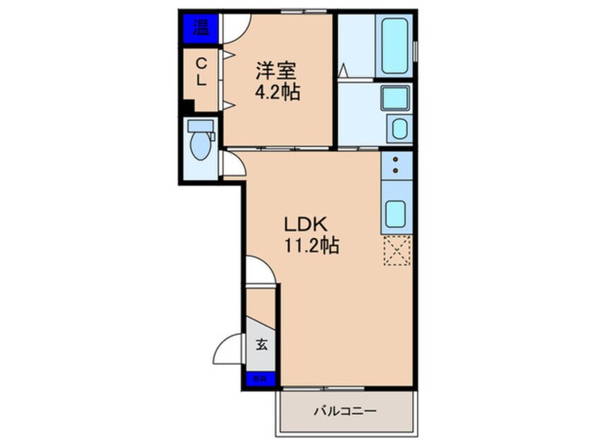 間取図 アベリア清水