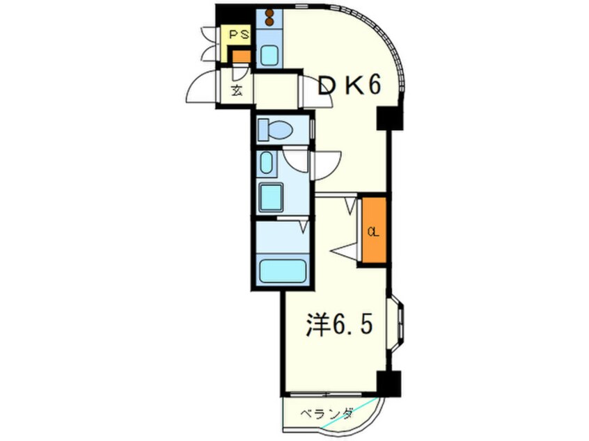 間取図 サンパレス２１六甲Ⅲ