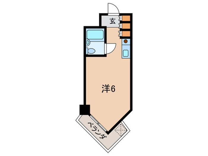 間取り図 キュ－ブＡＭＸ