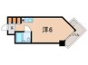 キュ－ブＡＭＸ 1Rの間取り