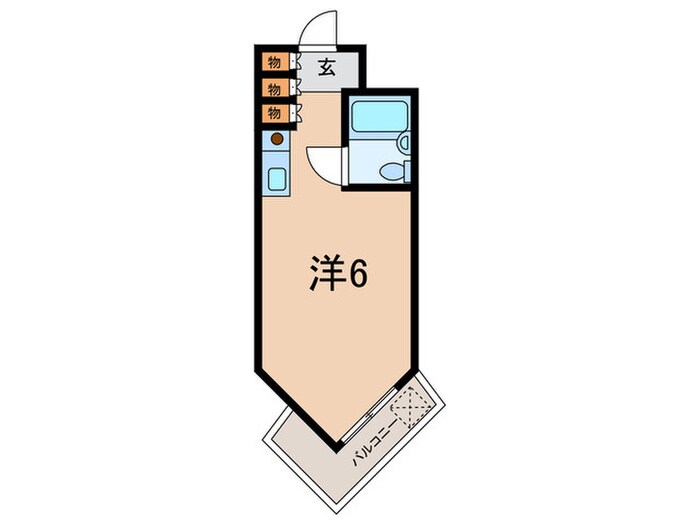 間取り図 キュ－ブＡＭＸ