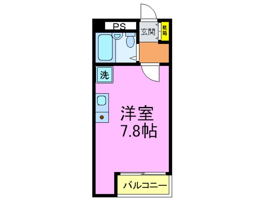 間取図 兼久マンション