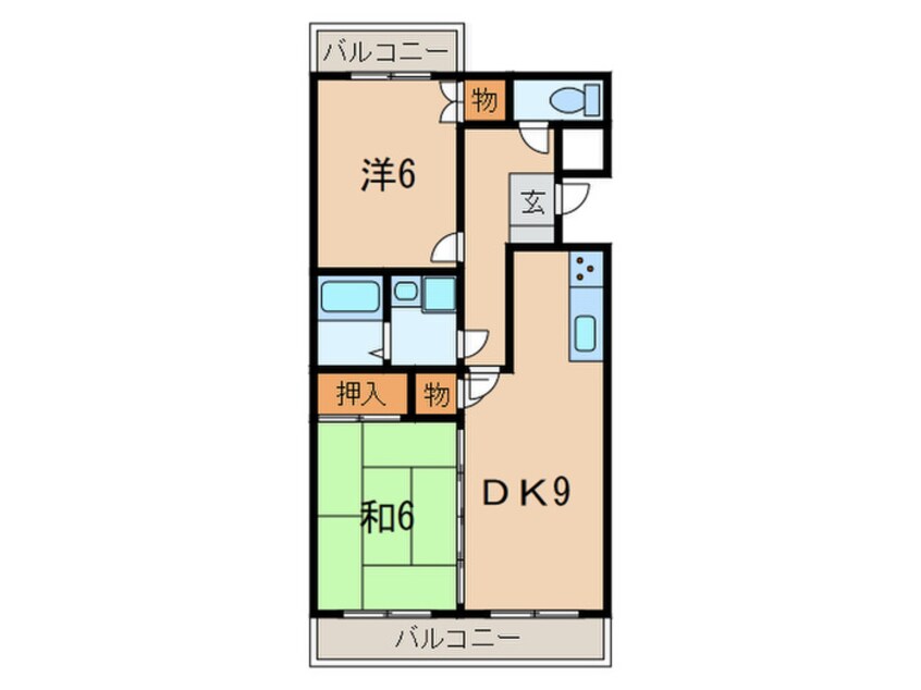 間取図 セントエルモスⅠ