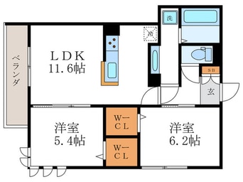 間取図 シャンブルドシャーム