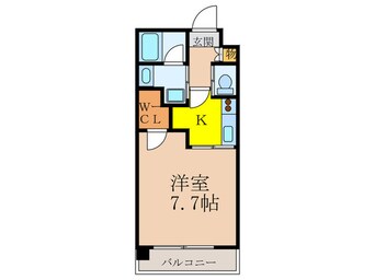 間取図 レジディア新大阪Ⅱ