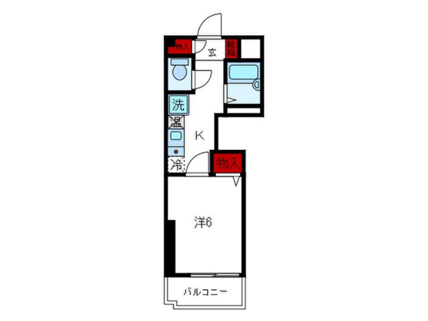 間取図 Mout､St､MishelHasaka