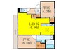 D-residence高槻市下田部A棟PJ 2LDKの間取り