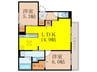D-residence高槻市下田部A棟PJ 2LDKの間取り