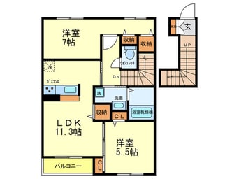 間取図 トマ・ブルーム