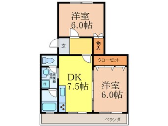 間取図 第1ﾏﾙｾﾚｼﾞﾃﾞﾝｽ