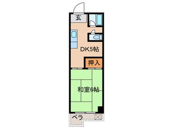 間取図 サンファミリ－港晴