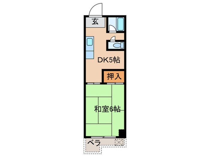 間取り図 サンファミリ－港晴