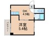 第７東城マンション 1DKの間取り