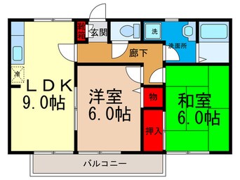 間取図 パレ・リヴィエ－ル