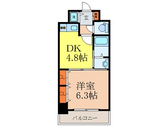 間取図 プルミエ－ル江坂