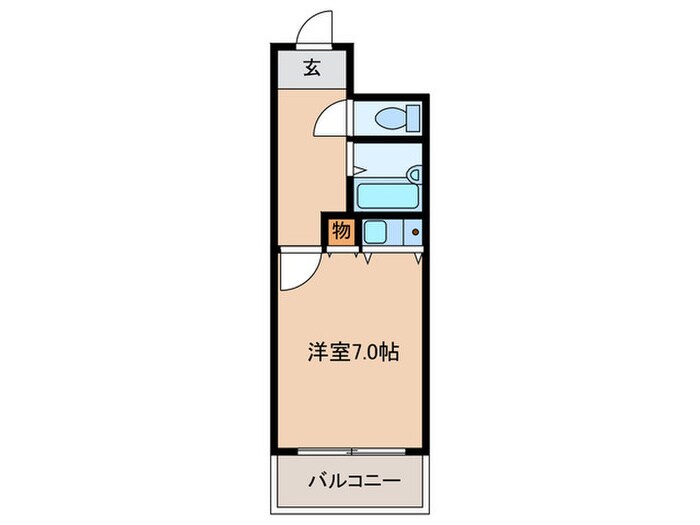 間取り図 ヴァンヴェール天満