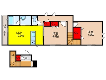 間取図 オ－クレスト