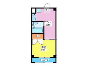 間取図 鴫野旭ハウス