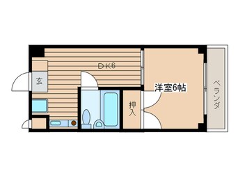 間取図 鴫野旭ハウス