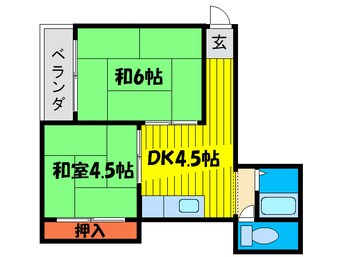 間取図 桑田マンション