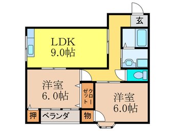 間取図 ダイヤモンドシティ－