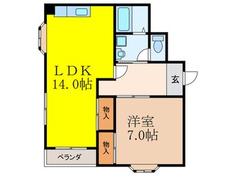 間取図 ダイヤモンドシティ－