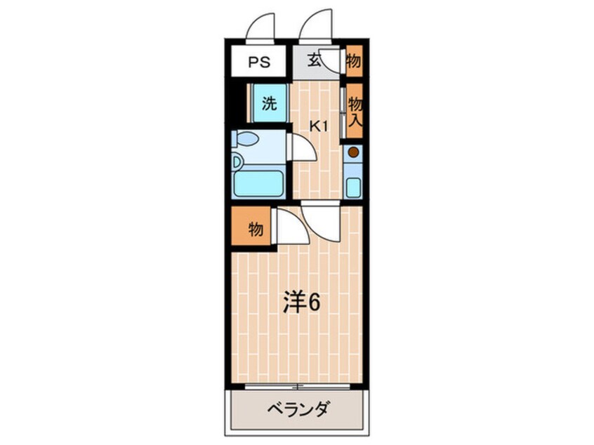 間取図 エビス西宮