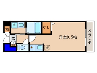 間取図 サンセ－ル