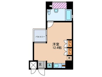 間取図 インプルーブ難波ウエスト