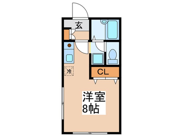 間取り図 プレジ－ル北岡