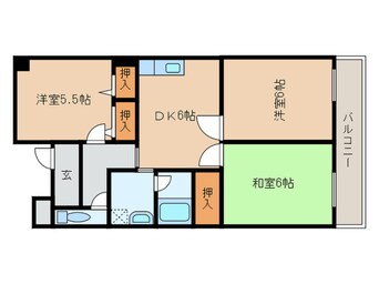 間取図 パストラーレ久米田