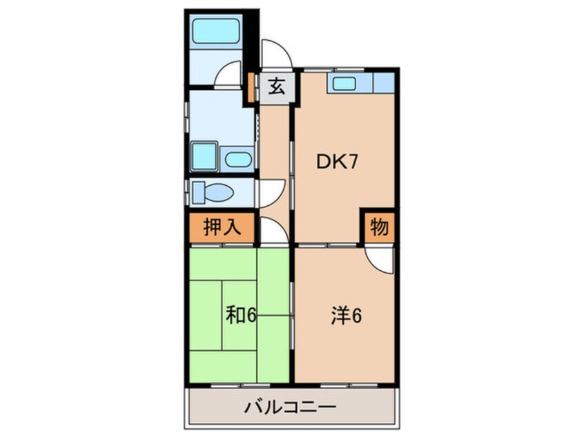 間取図 松田ハイツ