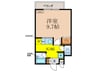 東和マンション 1Kの間取り