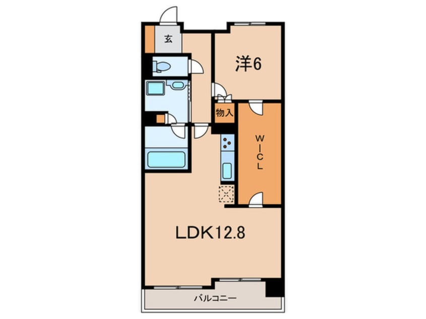 間取図 グランドメゾン阪神西宮（802）