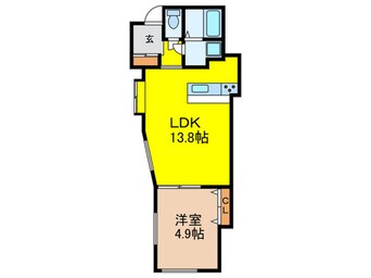 間取図 中山荘園ＬＯＨＡＵＳ