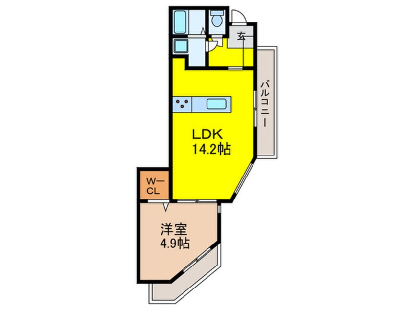 間取図 中山荘園ＬＯＨＡＵＳ