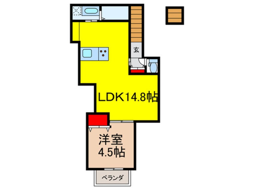 間取図 中山荘園ＬＯＨＡＵＳ